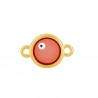 24K Gold Plated/ Transparent Red/ White/ Black