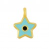 24K Gold Plated/ Light Howlite/ Black