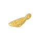 Enameled Zamak Charm Triangle 5x9mm