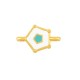 Enameled Zamak Connector Pentagon Polygon 8mm