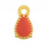 Plaqué or 24 carats/ Corail