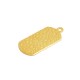 Enameled Zamak Pendant Tag Rectangular 17x31mm
