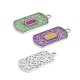 Enameled Zamak Pendant Tag Rectangular 17x31mm