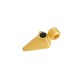 Ciondolo Rombo in Zama Smaltata 7X11 mm