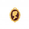 Placcato oro 24K / 0,12 µm / Bordeaux