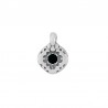 Placcato argento antico 999°/ 5µm/ Nero