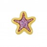 24K Gold Plated/ 0.12µm/ Glitter Violet