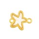 Connettore in Zama Smaltata a Forma di Stella Marina 14X16 mm