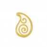 Placcato in oro 24K/ 0,12 µm/ Bianco