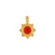 Charm Flor Esmaltado en Zamak 10 mm