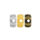 Enameled Zamak Bead Pineapple 4x10mm Ø1.6mm