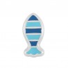 Argent antique plaqué 999° / 5 µm / Céruléen / Bleu clair