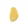 24K Gold Plated/ 0.12µm/ White/ Howlite Turquoise/ Black