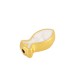 Perla in Zama Smaltata a Forma di Pesce 13X7 mm Ø1.6 mm