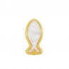 Placcato oro 24K / 0,12 µm / Bianco perla