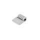 Charm Rectangulaire en Zamak Émaillé 8 x 5 mm Ø 1.7 mm