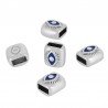 999° Silver Antique Plated/ 5µm/ Cobalt