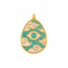 Oro 24K/0,12Μm  Verde Perla/ Blanco Perla