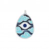 Plata Antigua 999°/ 5 µm/ Azul Transparente/ Azul Claro/ Blanco/ Azul Marino