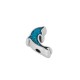 Pasador de Metal Zamak Delfín 9x16mm(Ø1.5mm)