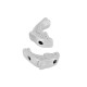 Perle en Zamak Émaillé Dauphin 9 x 16 mm Ø 1.5 mm