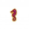 24K Gold Plated/ 0.12µm/ Glitter Vermilion AB