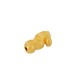 Enameled Zamak Bead Seahorse 8x15mm Ø1.5mm