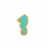 24K Gold Plated/ 0.12µm/ Howlite Turquoise