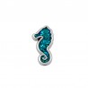 999° Silver Antique Plated/ 5µm/ Glitter Turquoise AB
