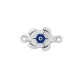 Connecteur en Zamak Émaillé Tortue avec œil Maléfique 11 x 13 mm