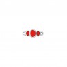 Placcato argento antico 999°/ 5 µm/ Rosso trasparente