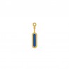 24K Gold Plated/ 0.12µm/ Transparent Blue