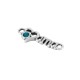 Connettore in Zama Smaltata Mama con Cuore 16X7 mm
