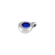 Charm en Zamak Émaillé en Forme de Goutte 11 mm