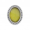 Plaqué argent antique 999° / 5 µm / Olive transparent