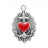 999° Επάργυρο Αντικέ/ 5µm/ Κόκκινο