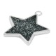 Zamak Lucky Pendant Star w/ Enamel 31x29mm