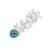 999° Silver Antique Plated/ 5µm/ Petrol/ Black