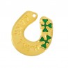 24K Gold Plated/ 0.12µm/ Transparent Green