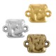 Conector Cuadrado de Zamak Esmaltado con Herradura 11 mm