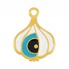 Placcato oro 24K / 0,12 µm / Bianco / Azzurro / Nero