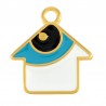 Oro 24K/Blanco/Azul Claro/Negro