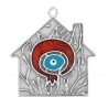 999° Silver Antique Plated/ 5µm/ Transparent Red/ Azure/ White/ Black