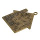Μεταλλικό Ζάμακ Χυτό Μοτίφ Σπίτι Ρόδι Μάτι με Σμάλτο 46x44mm