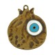 Pendentif en Zamak Émaillé Grenade avec œil Maléfique 36 x 42 mm
