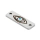 Conector de Acero Inoxidable con Ojo Esmaltado 18x6mm/1.1mm