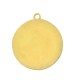Enameled Stainless Steel 304 Charm Round with Star 15mm