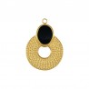 Or 18 carats/ Noir