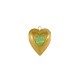 Colgante de Acero Inoxidable 304 Corazon Esmaltadao 17x21mm