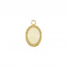 Or 18 carats/Ivoire